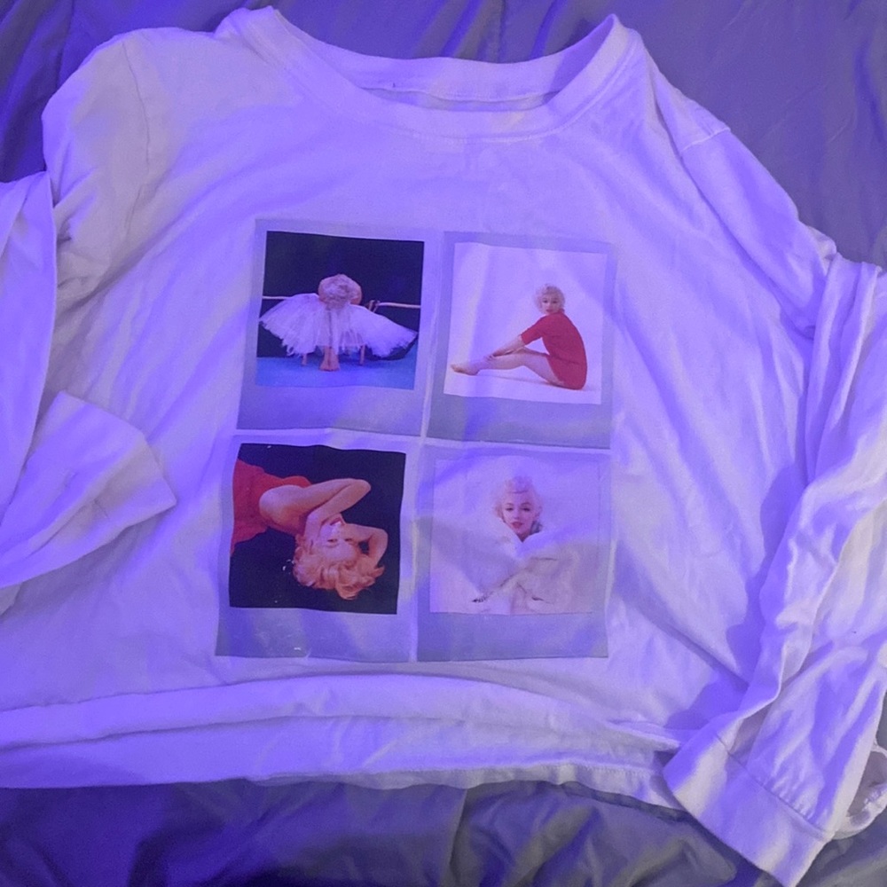 Marilyn Monroe long sleeve T-shirt